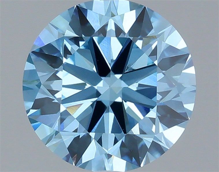 2.00 Carat Round Shaped, Excellent Cut, VVS2 Clarity, IGI Certified Lab Grown Diamond