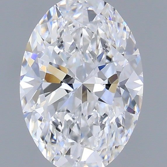 0.52 Carat Oval Shaped, Very Good Cut, D Color, VVS1 Clarity, IGI Certified Lab Grown Diamond
