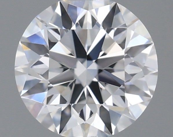 0.32 Carat Round Shaped, Excellent Cut, D Color, VS2 Clarity, GIA Certified Lab Grown Diamond