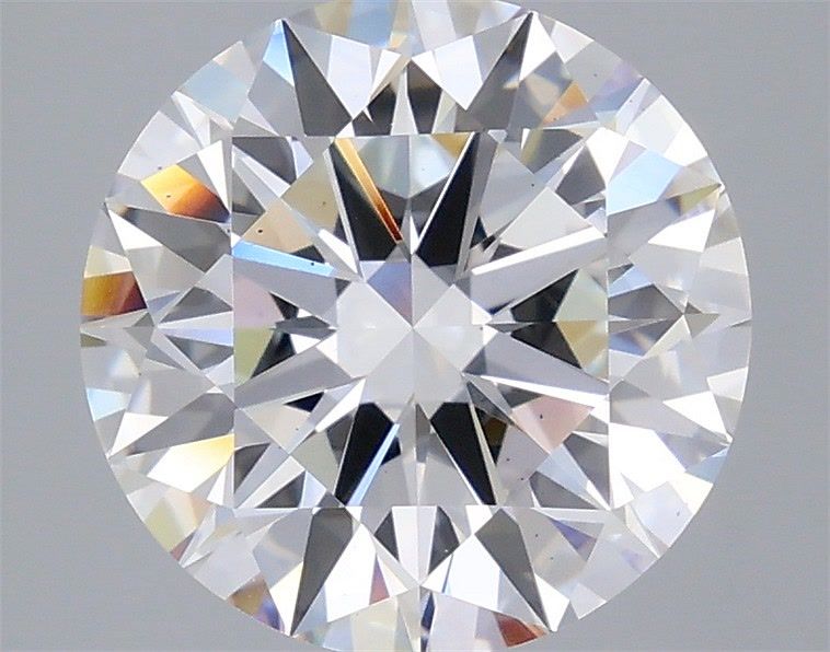4.01 Carat Round Shaped, Ideal Cut, D Color, VS2 Clarity, IGI Certified Lab Grown Diamond