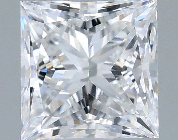 0.78 Carat Princess Shaped, Very Good Cut, E Color, VVS1 Clarity, IGI Certified Lab Grown Diamond