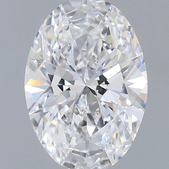 1.38 Carat Oval Shaped, Very Good Cut, D Color, VVS2 Clarity, IGI Certified Lab Grown Diamond
