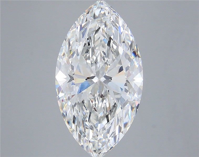 7.07 Carat Marquise Shaped, Very Good Cut, F Color, VVS2 Clarity, IGI Certified Lab Grown Diamond