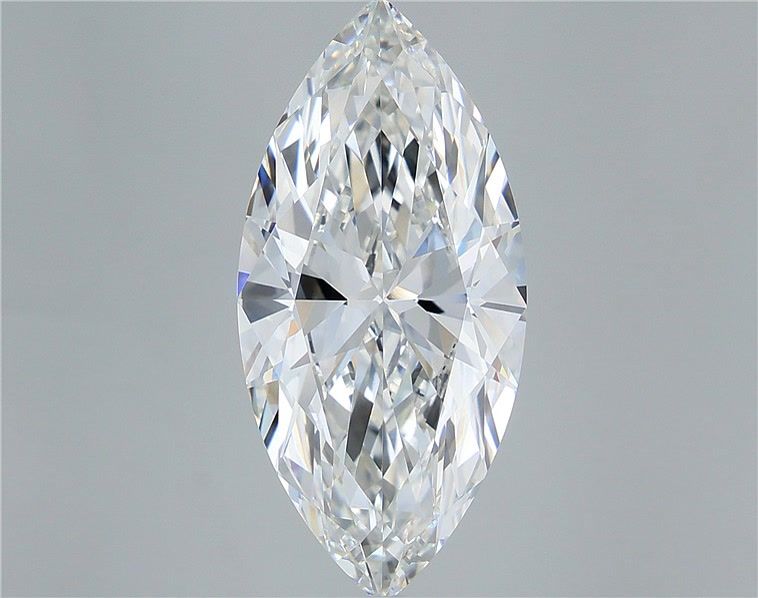 8.01 Carat Marquise Shaped, Very Good Cut, F Color, VVS2 Clarity, IGI Certified Lab Grown Diamond