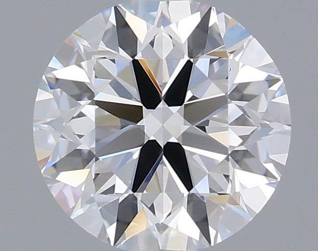 1.06 Carat Round Shaped, Ideal Cut, D Color, VVS2 Clarity, IGI Certified Lab Grown Diamond