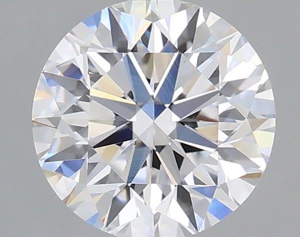 1.09 Carat Round Shaped, Very Good Cut, D Color, VVS2 Clarity, IGI Certified Lab Grown Diamond