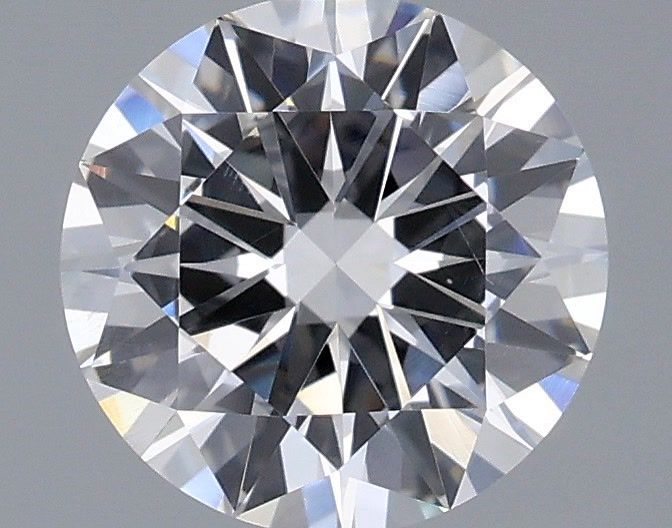 1.46 Carat Round Shaped, Very Good Cut, D Color, VS2 Clarity, IGI Certified Lab Grown Diamond