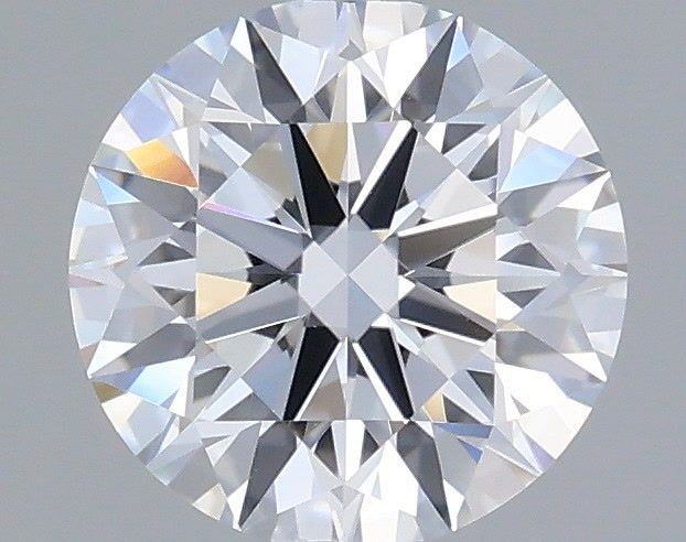 1.06 Carat Round Shaped, Ideal Cut, D Color, VVS2 Clarity, IGI Certified Lab Grown Diamond