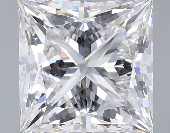 1.20 Carat Princess Shaped, Ideal Cut, E Color, VVS2 Clarity, IGI Certified Lab Grown Diamond