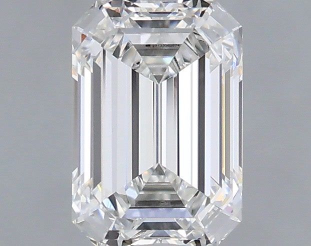 0.99 Carat Emerald Shaped, Very Good Cut, E Color, VVS1 Clarity, IGI Certified Lab Grown Diamond