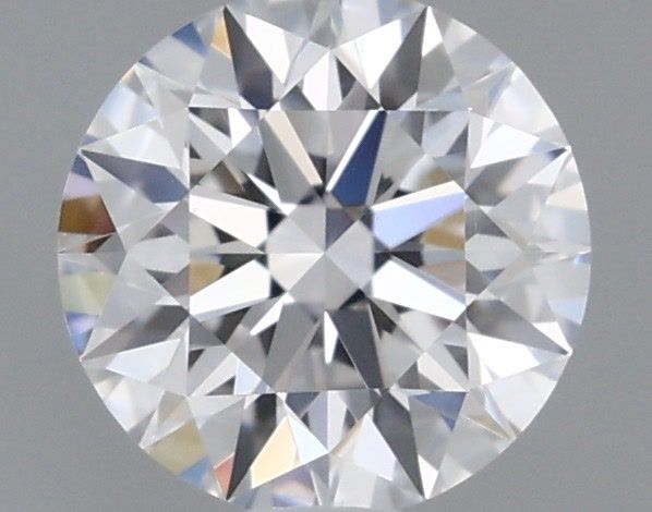 0.46 Carat Round Shaped, Excellent Cut, D Color, VVS2 Clarity, IGI Certified Lab Grown Diamond