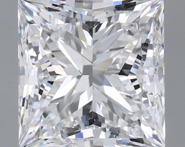 1.50 Carat Princess Shaped, Ideal Cut, E Color, VVS1 Clarity, IGI Certified Lab Grown Diamond