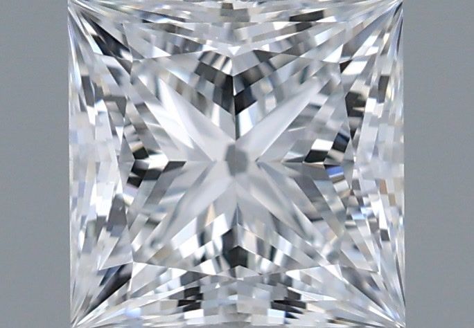 1.01 Carat Princess Shaped, Ideal Cut, E Color, VVS1 Clarity, IGI Certified Lab Grown Diamond