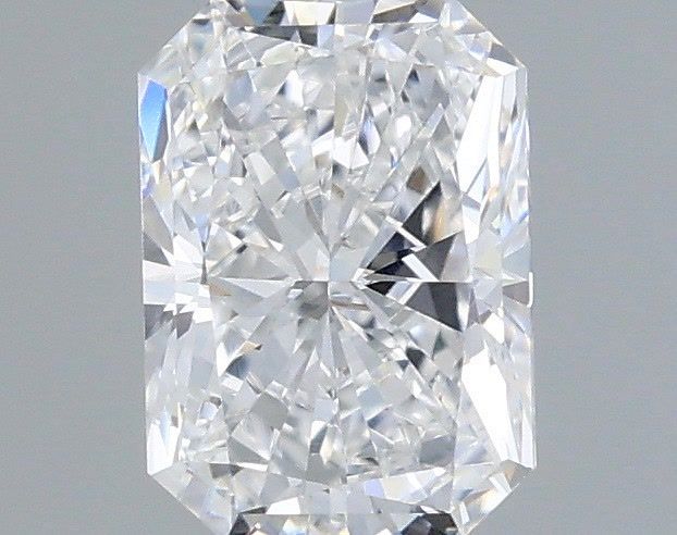 0.52 Carat Radiant Shaped, Very Good Cut, D Color, VVS1 Clarity, IGI Certified Lab Grown Diamond