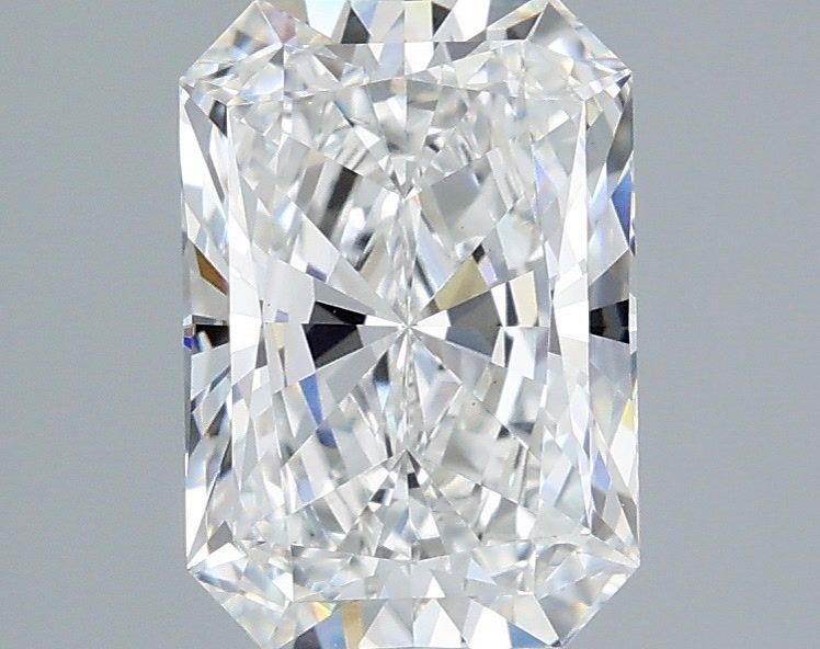 2.09 Carat Radiant Shaped, Ideal Cut, E Color, VS1 Clarity, IGI Certified Lab Grown Diamond