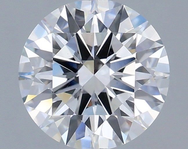 1.55 Carat Round Shaped, Ideal Cut, D Color, VVS2 Clarity, IGI Certified Lab Grown Diamond