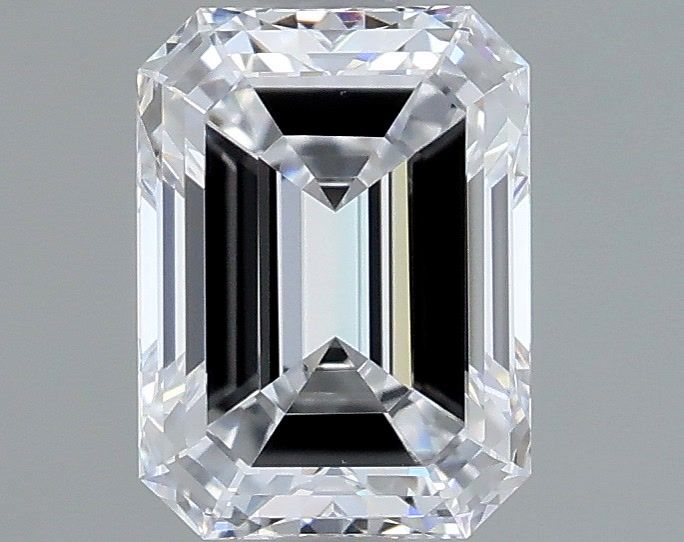 1.18 Carat Emerald Shaped, Ideal Cut, D Color, VS1 Clarity, IGI Certified Lab Grown Diamond