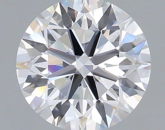 1.24 Carat Round Shaped, Excellent Cut, D Color, VVS2 Clarity, IGI Certified Lab Grown Diamond