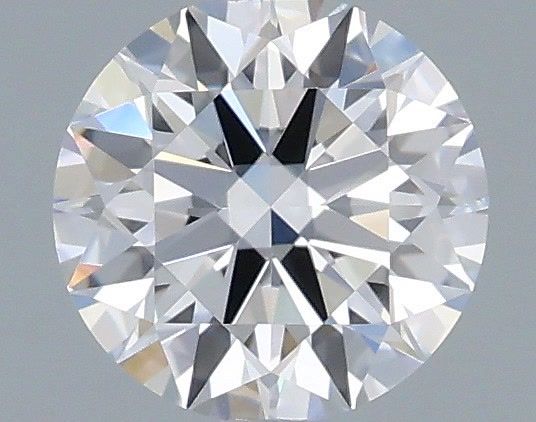 0.56 Carat Round Shaped, Very Good Cut, D Color, VVS2 Clarity, IGI Certified Lab Grown Diamond