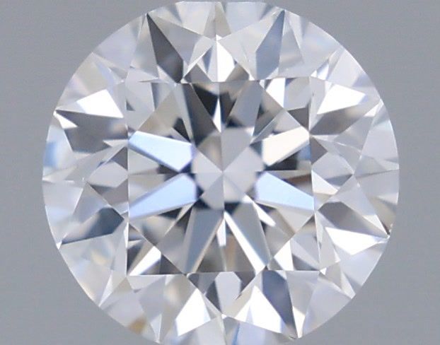 0.49 Carat Round Shaped, Very Good Cut, D Color, VVS2 Clarity, IGI Certified Lab Grown Diamond