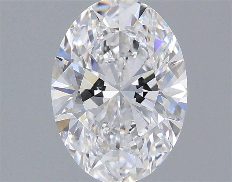 1.50 Carat Oval Shaped, Very Good Cut, D Color, VS2 Clarity, IGI Certified Lab Grown Diamond