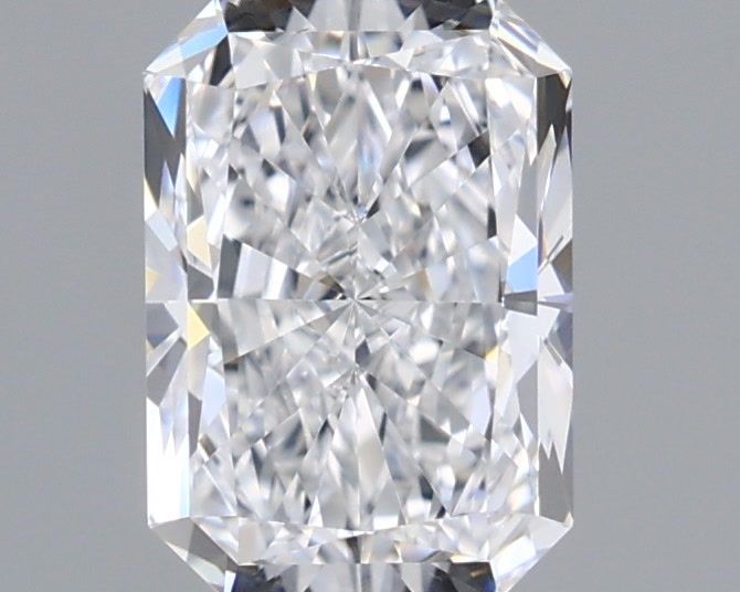 0.97 Carat Radiant Shaped, Ideal Cut, E Color, VS1 Clarity, IGI Certified Lab Grown Diamond