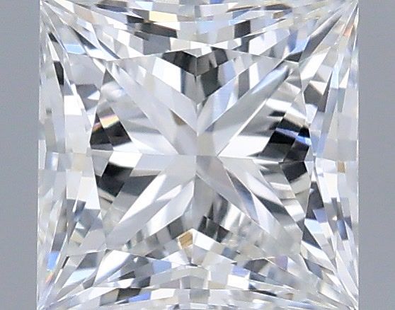 0.77 Carat Princess Shaped, Very Good Cut, D Color, VVS2 Clarity, IGI Certified Lab Grown Diamond