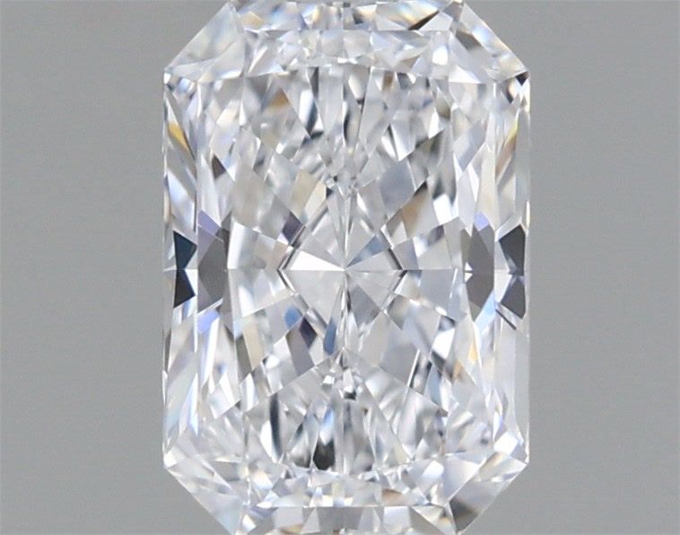 1.05 Carat Radiant Shaped, Ideal Cut, D Color, VVS1 Clarity, IGI Certified Lab Grown Diamond