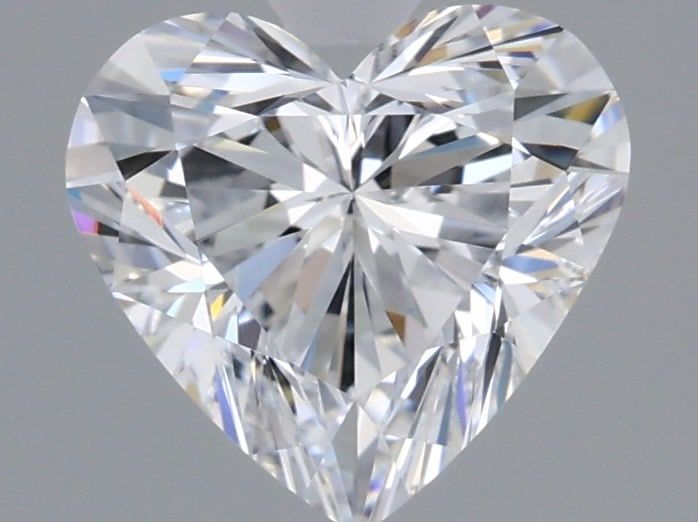 1.32 Carat Heart Shaped, Ideal Cut, D Color, VVS2 Clarity, IGI Certified Lab Grown Diamond