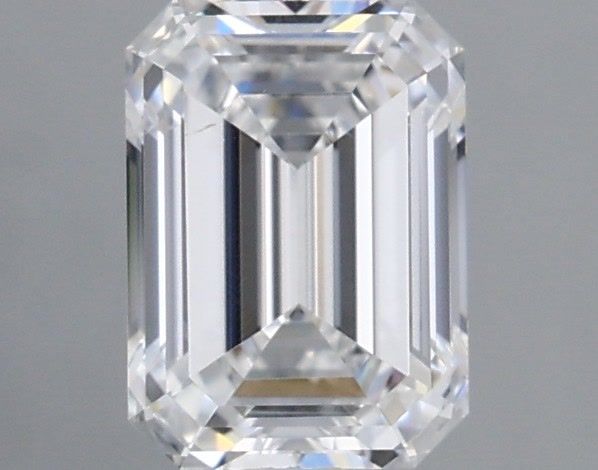 1.02 Carat Emerald Shaped, Ideal Cut, D Color, SI1 Clarity, IGI Certified Lab Grown Diamond