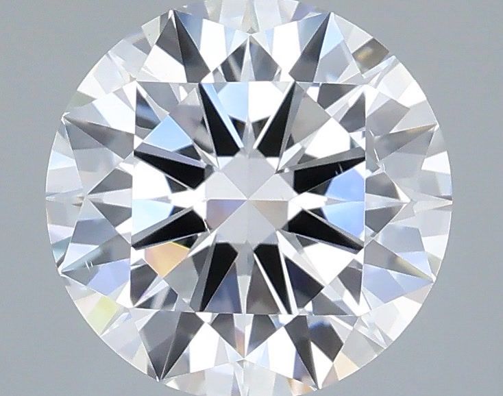 2.41 Carat Round Shaped, Excellent Cut, D Color, VS2 Clarity, IGI Certified Lab Grown Diamond