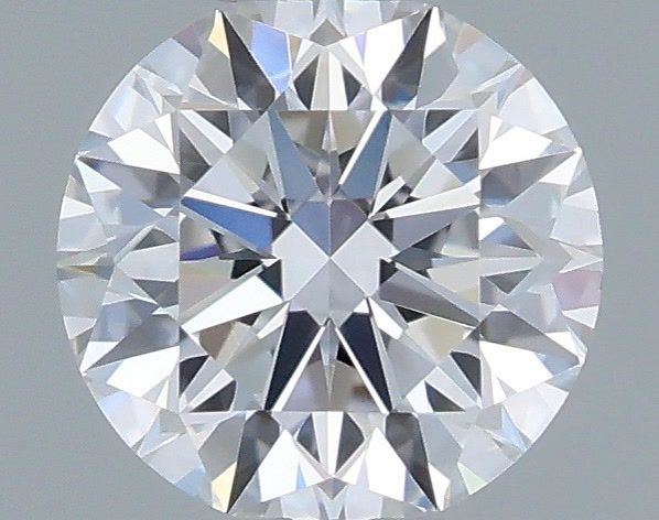 0.34 Carat Round Shaped, Ideal Cut, D Color, VVS2 Clarity, IGI Certified Lab Grown Diamond