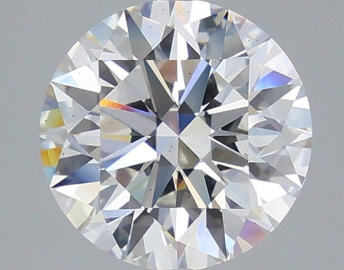 3.07 Carat Round Shaped, Ideal Cut, E Color, VS2 Clarity, IGI Certified Lab Grown Diamond