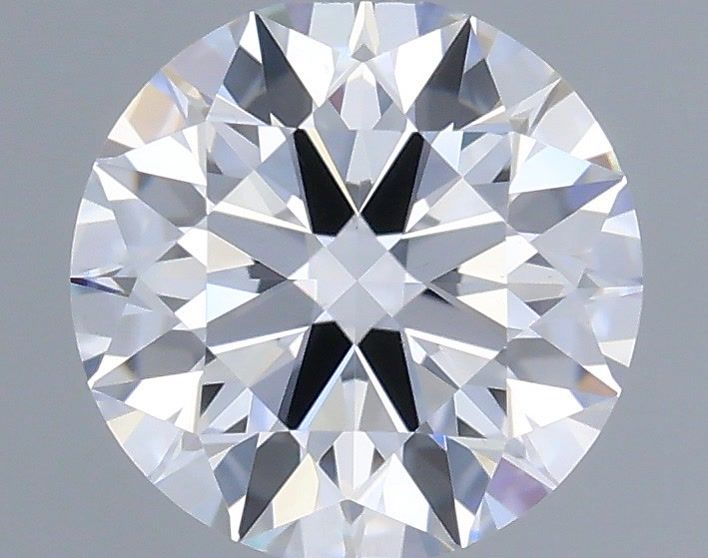 0.52 Carat Round Shaped, Ideal Cut, D Color, VS2 Clarity, IGI Certified Lab Grown Diamond