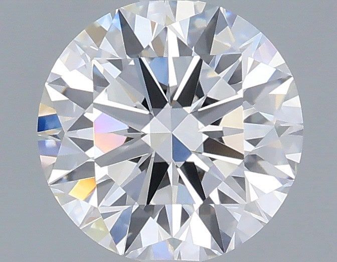 1.10 Carat Round Shaped, Excellent Cut, D Color, VVS2 Clarity, IGI Certified Lab Grown Diamond