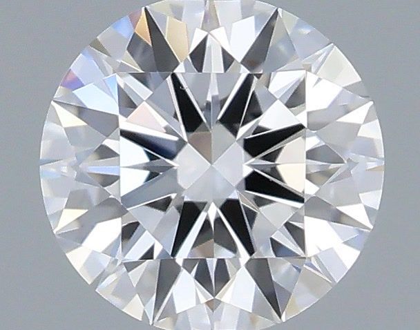 0.45 Carat Round Shaped, Ideal Cut, D Color, VVS2 Clarity, IGI Certified Lab Grown Diamond