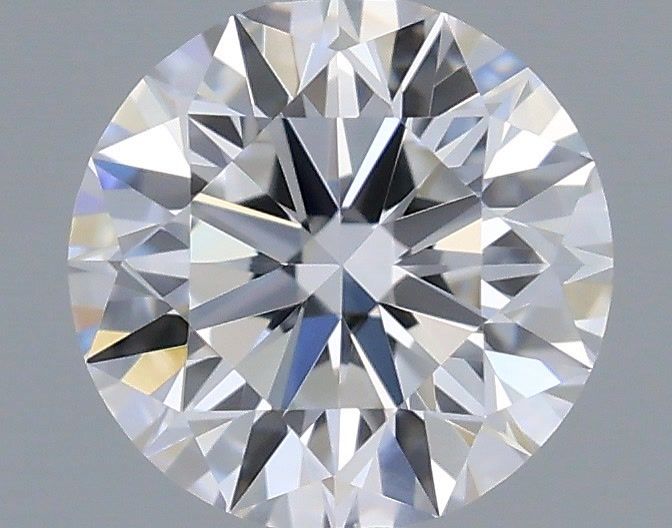 0.34 Carat Round Shaped, Ideal Cut, D Color, VVS2 Clarity, IGI Certified Lab Grown Diamond