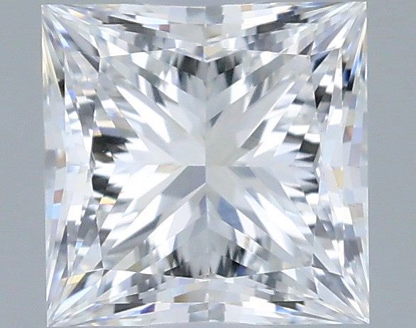 0.78 Carat Princess Shaped, Very Good Cut, D Color, VVS1 Clarity, IGI Certified Lab Grown Diamond