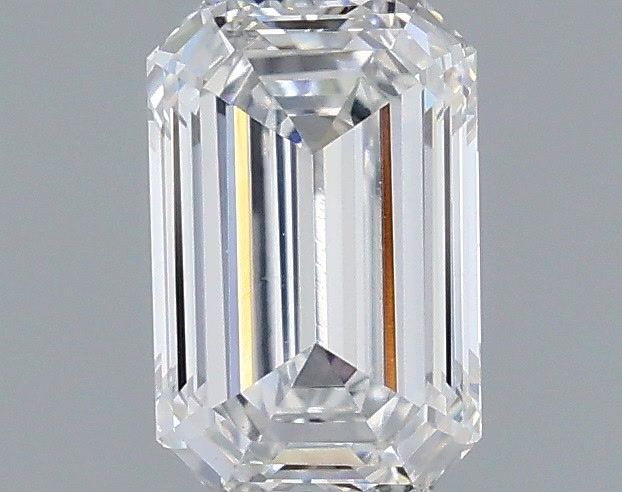 0.94 Carat Emerald Shaped, Ideal Cut, E Color, VS1 Clarity, IGI Certified Lab Grown Diamond