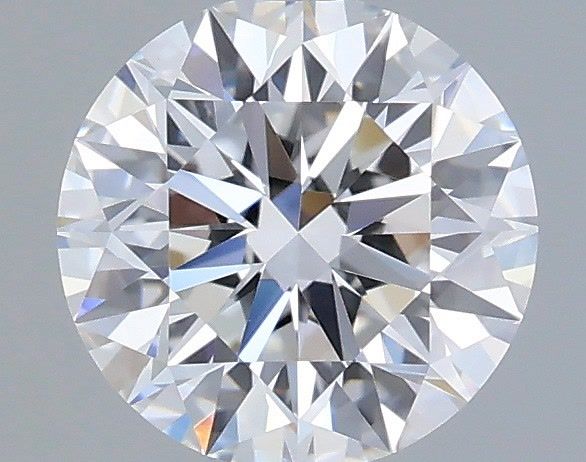 1.06 Carat Round Shaped, Ideal Cut, D Color, VVS2 Clarity, IGI Certified Lab Grown Diamond
