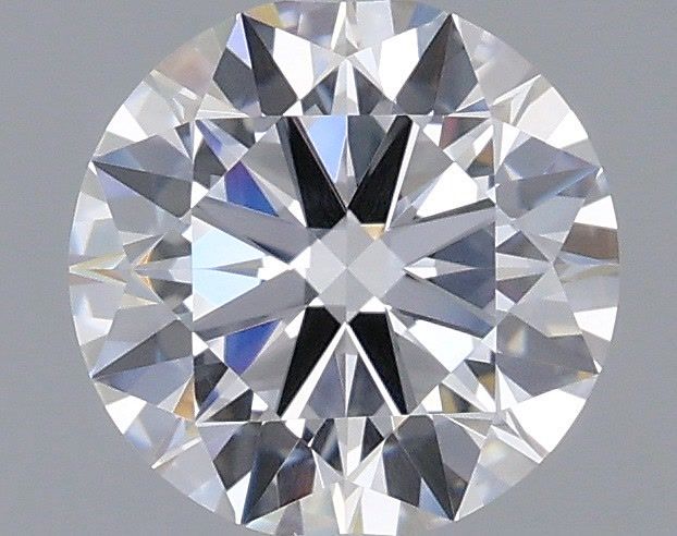 1.02 Carat Round Shaped, Ideal Cut, D Color, VS2 Clarity, IGI Certified Lab Grown Diamond