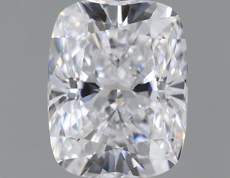 1.02 Carat Cushion Shaped, Ideal Cut, D Color, VVS2 Clarity, IGI Certified Lab Grown Diamond