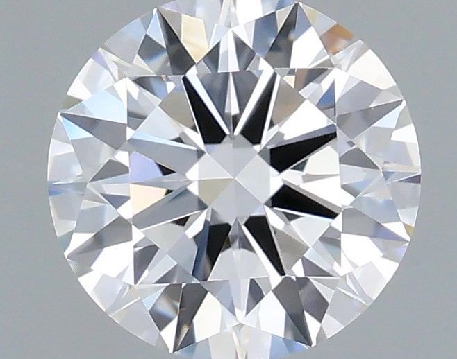 1.03 Carat Round Shaped, Ideal Cut, D Color, VVS2 Clarity, IGI Certified Lab Grown Diamond