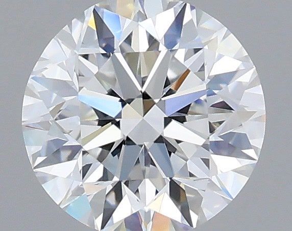 1.38 Carat Round Shaped, Excellent Cut, D Color, VVS2 Clarity, IGI Certified Lab Grown Diamond