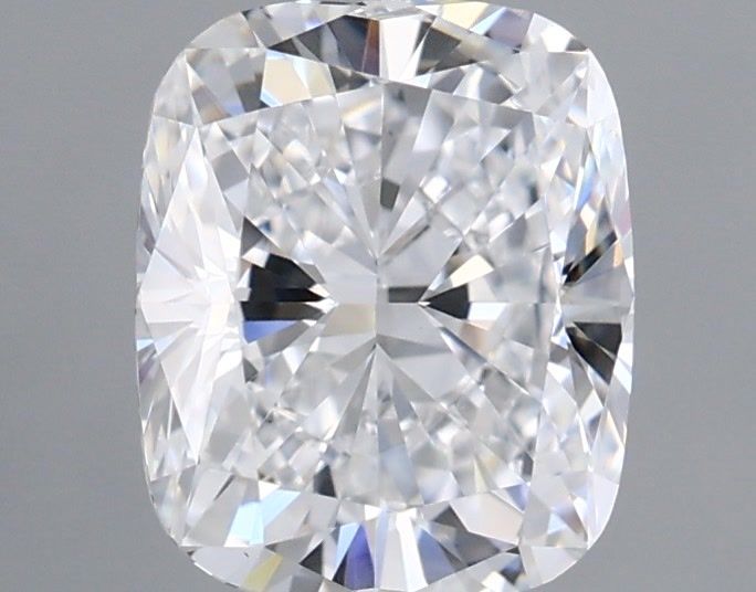 1.06 Carat Cushion Shaped, Ideal Cut, D Color, VS1 Clarity, IGI Certified Lab Grown Diamond