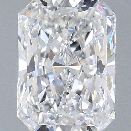 1.53 Carat Radiant Shaped, Very Good Cut, E Color, VVS2 Clarity, IGI Certified Lab Grown Diamond