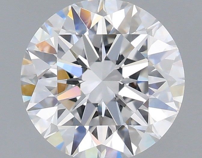 1.22 Carat Round Shaped, Ideal Cut, D Color, VVS2 Clarity, IGI Certified Lab Grown Diamond