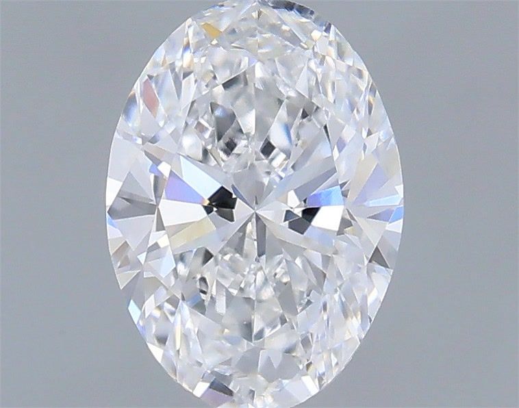 0.55 Carat Oval Shaped, Very Good Cut, D Color, VS1 Clarity, IGI Certified Lab Grown Diamond