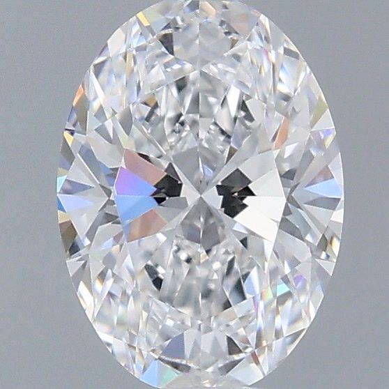 1.29 Carat Oval Shaped, Very Good Cut, D Color, VVS1 Clarity, IGI Certified Lab Grown Diamond