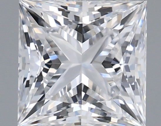 1.05 Carat Princess Shaped, Excellent Cut, D Color, VVS1 Clarity, IGI Certified Lab Grown Diamond